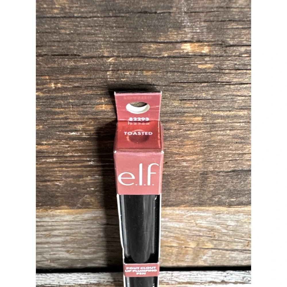 e.l.f. Pout Clout Lip Plumping Pen Shade Toasted Click Gloss NIB MSRP $15